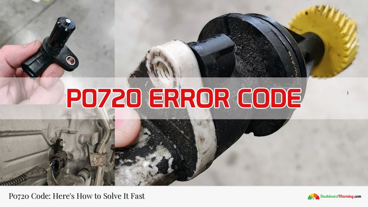 P0720 Code: Here's How to Solve It Fast