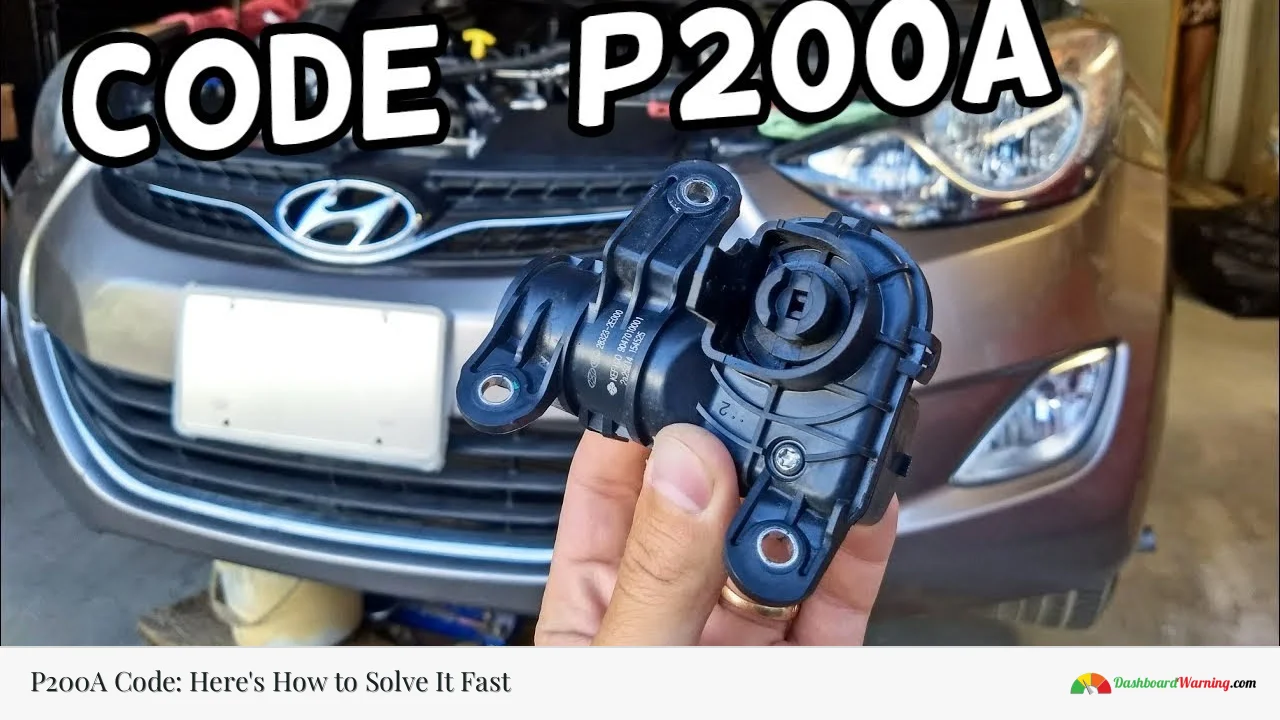 P200A Code: Here's How to Solve It Fast